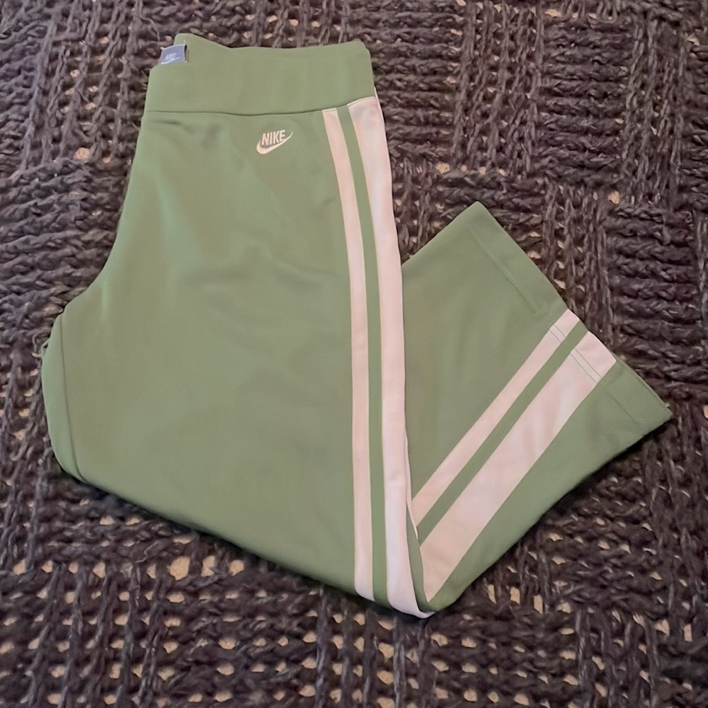 Moss Green Nike sweat pants